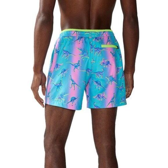 Chubbies NWT Classic 5.5" Swim Trunks with Liner Dino Delights Medium - Picture 2 of 6